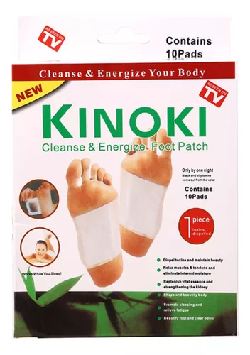 Parches Desintoxicante Pies KINOKI x10
